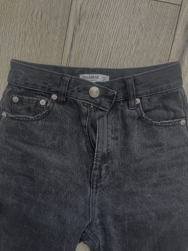 Черни дънки PULL&BEAR