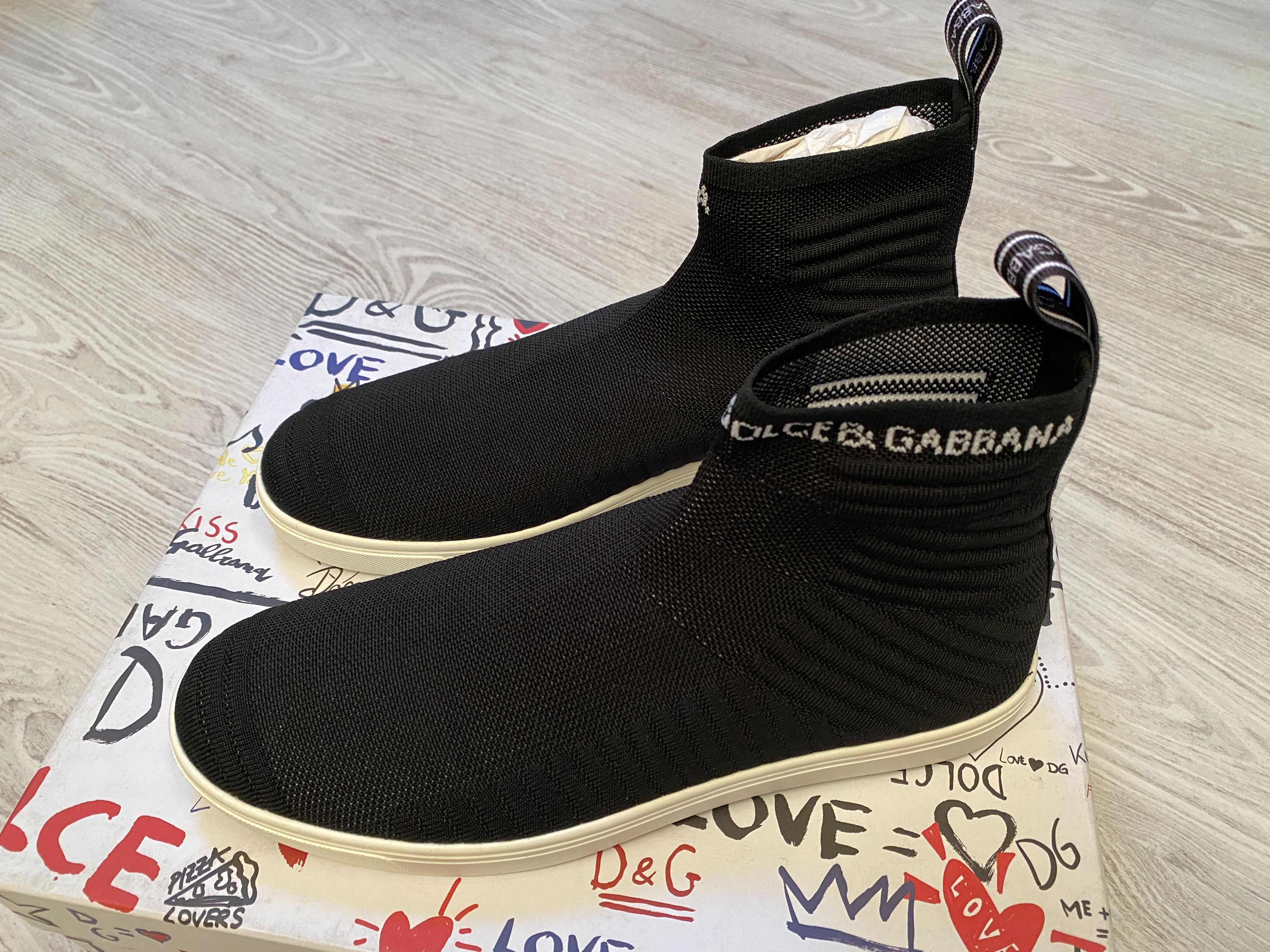 Dolce Gabbana  hi sneakers 42 si 43 model nou, originali, full box,