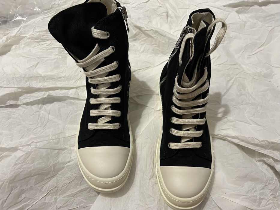 Adidasi Rick Owens DRKSHDW Ramones High