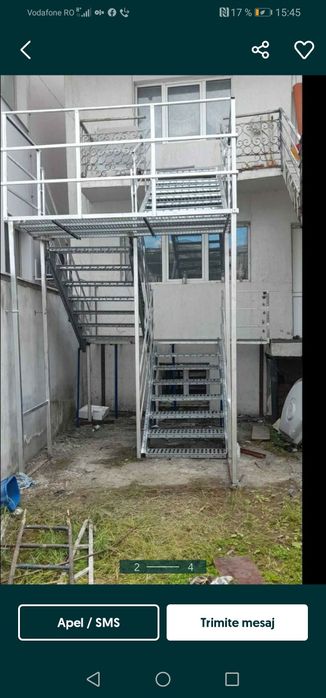 Scara metalica zincata