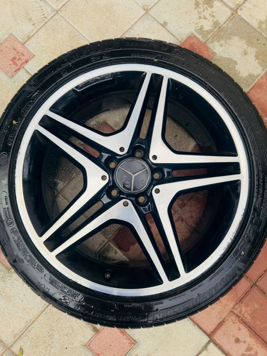 Jante Mercedes AMG Diamond  R18  + Cauciucuri de vara Michelin Rulate