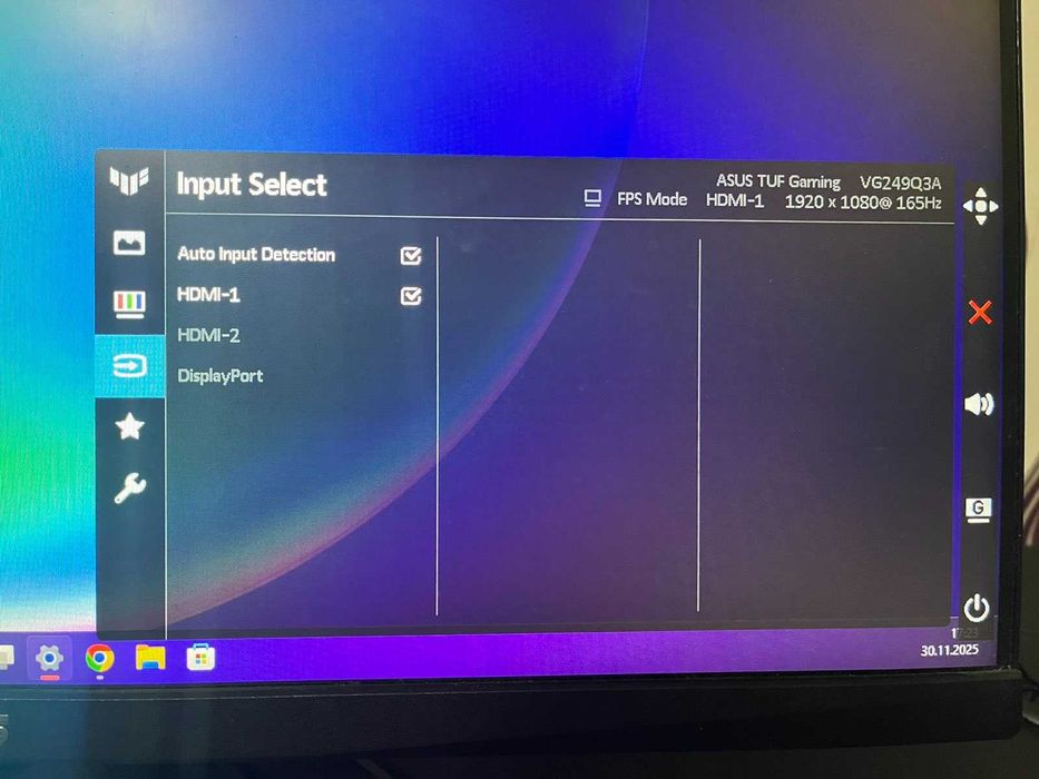 TUF Gaming VG249Q3A – 24” геймърски монитор с 180 Hz