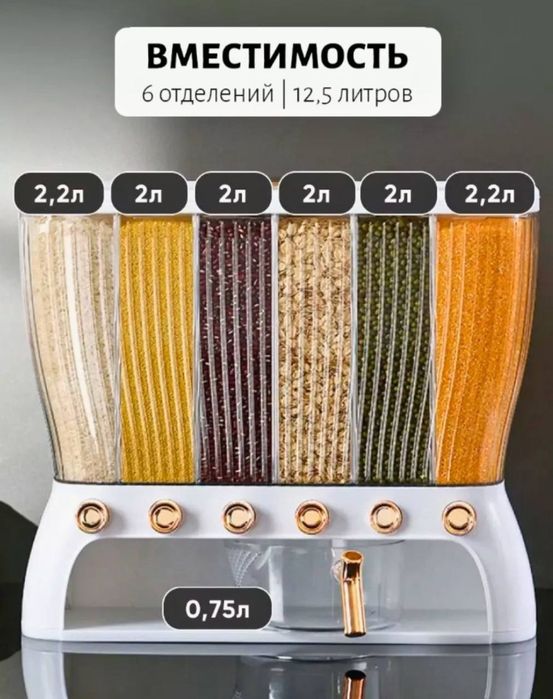 Konteyner Mosh Guruch shakar idish