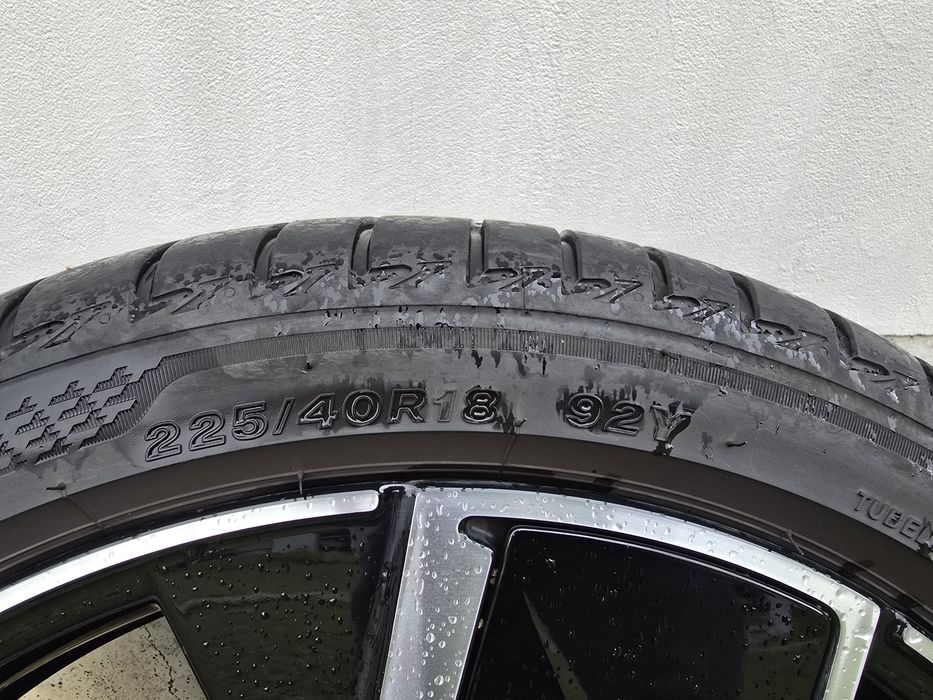 Оригинални лети джанти 18" за Голф 8 с гуми Бриджстоун 225 40 18