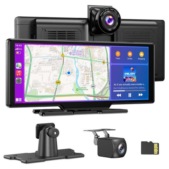 Универсална Мултимедия за автомобил Essgoo с Android Auto/CarPlay