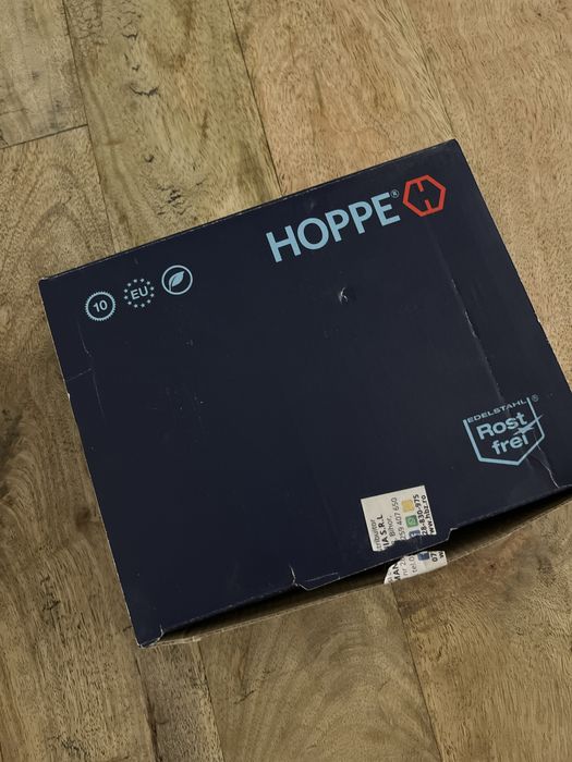 Mânere cu rozetă ușă Hoppe Utrecht, oțel inoxidabil