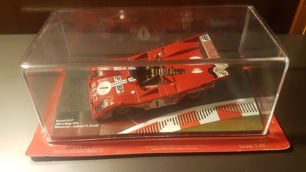 Macheta Ferrari 312P 24h Le Mans 1974