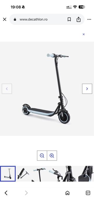 Trotinetă electrică XSD100E Copii peste 6 ani