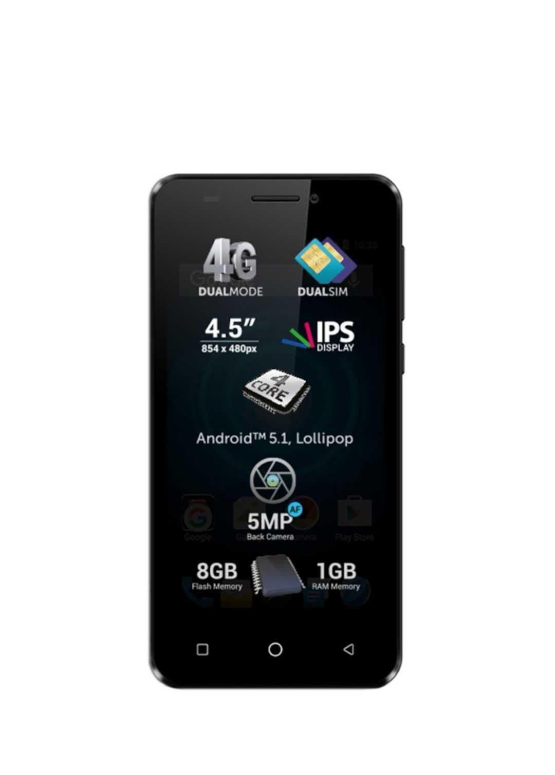 Allview P5 _ Pro _ Android 5.1 - Black
