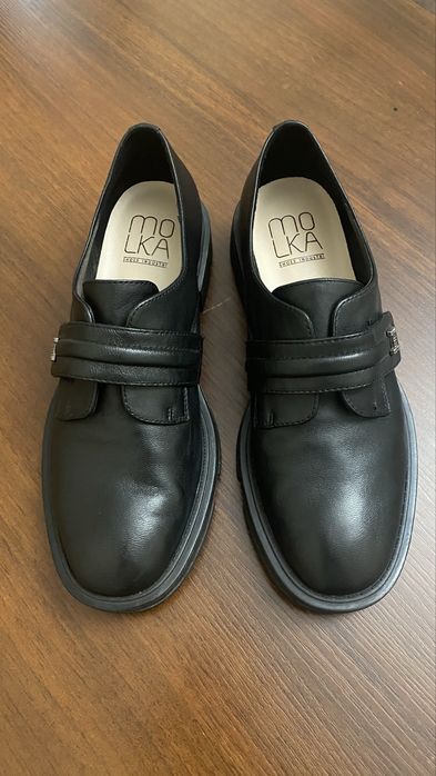 Туфли женские, черные, размер 36, состояние отличное