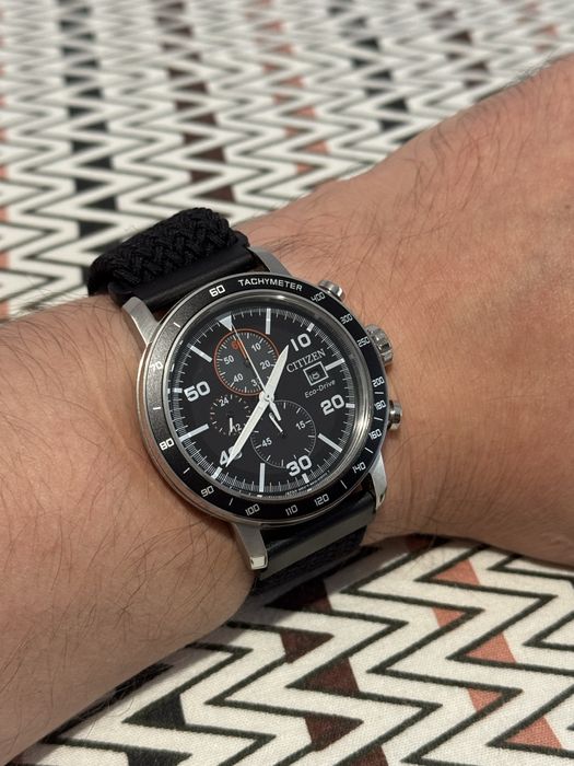 Citizen CA0641-24E Eco-Drive Cronograf & Tachimetru, Full Box