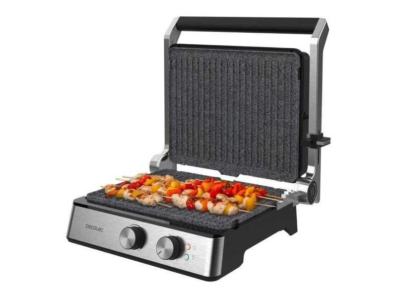 Електрическа Грил Скара Cecotec Rock’n Grill Blaze, 2400W, Инокс