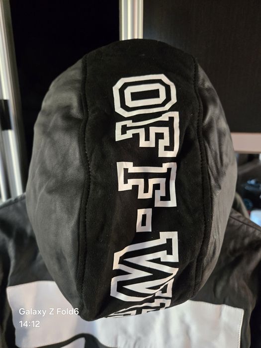 Geacă OffWhite piele naturală