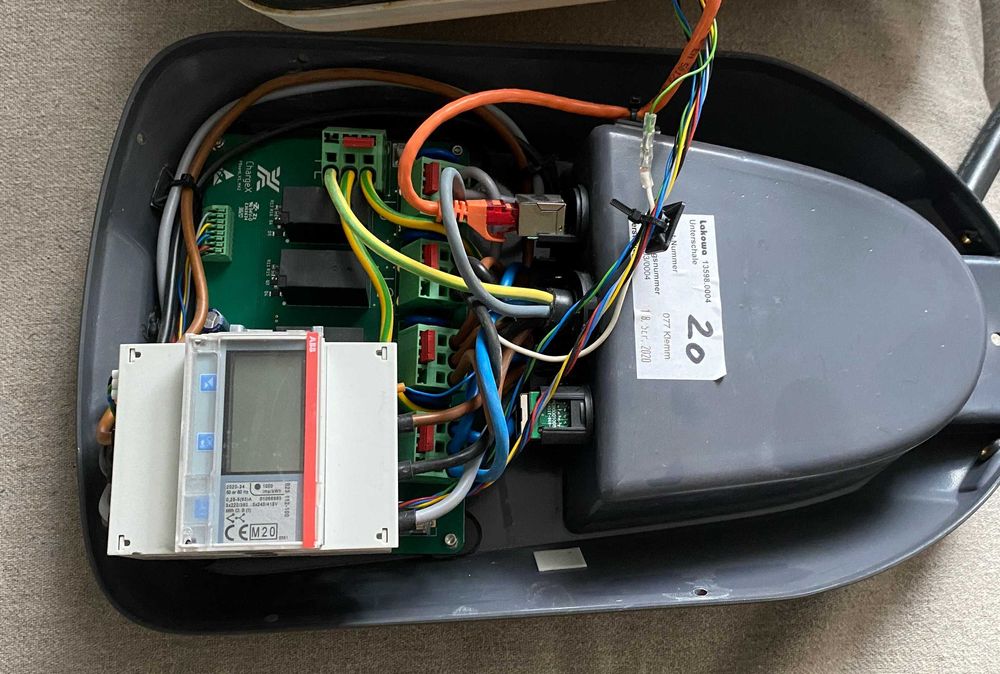 Stație încărcare auto ChargeX Aqueduct 22 kW Type 2 modul control