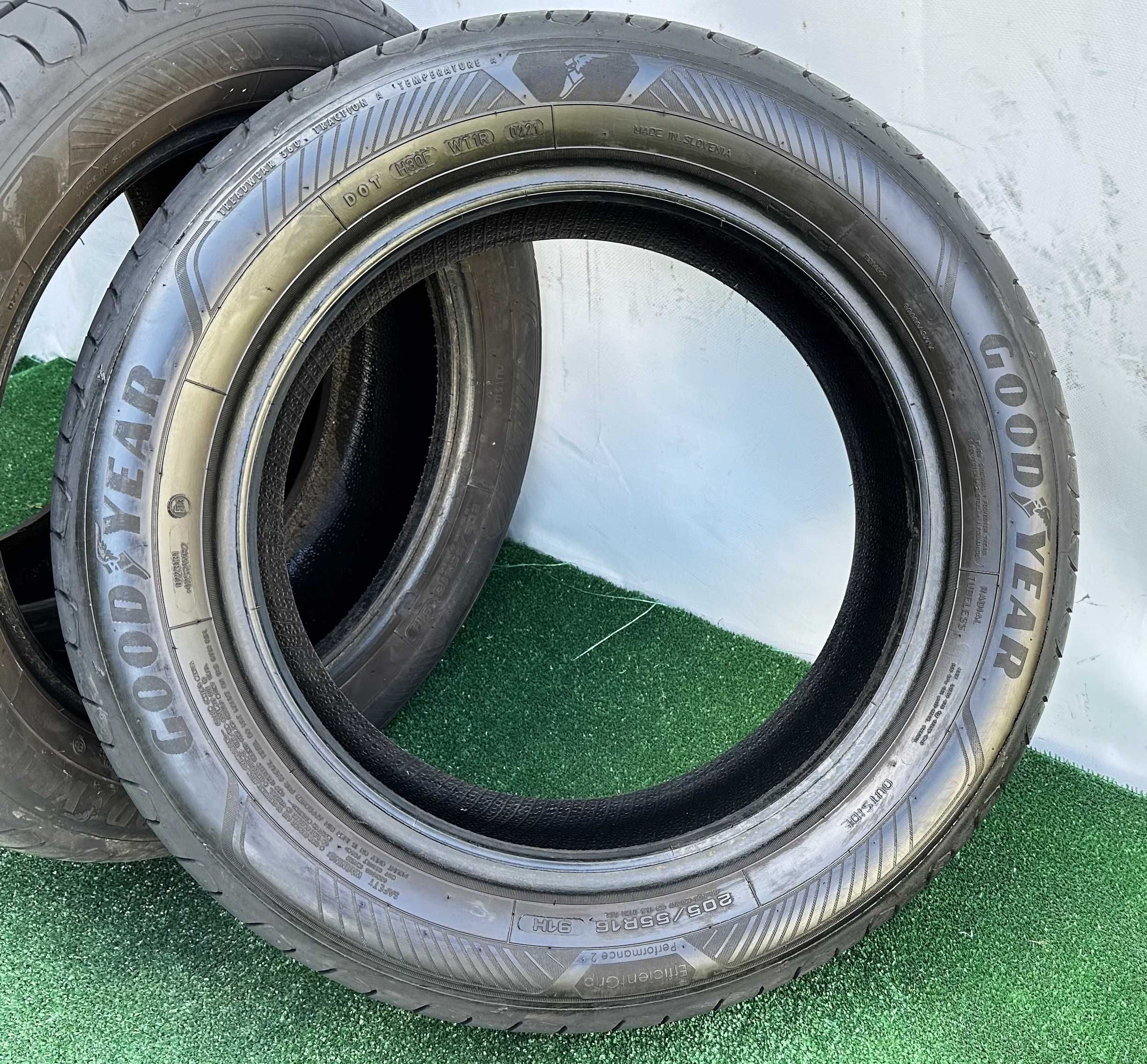 4бр 205/55r16 GOODYEAR летни