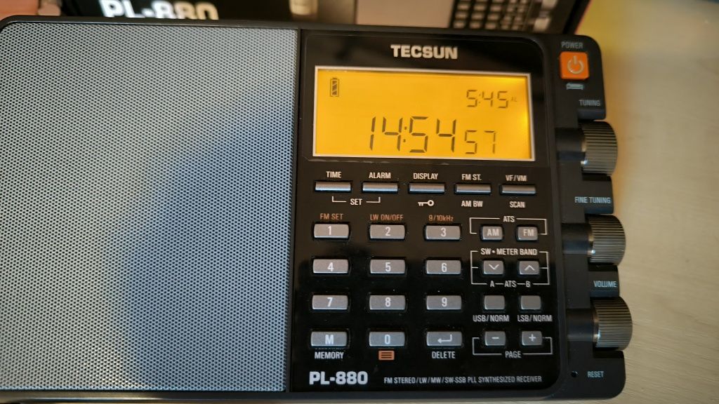Radio Tecsun PL-880 PLL/DSP world Band SSB/radioamatori  -schimb  Odin
