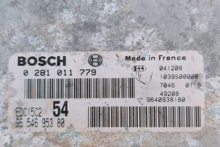 ECU Calculator Motor  0281011779 Citroen C8 prima generatie