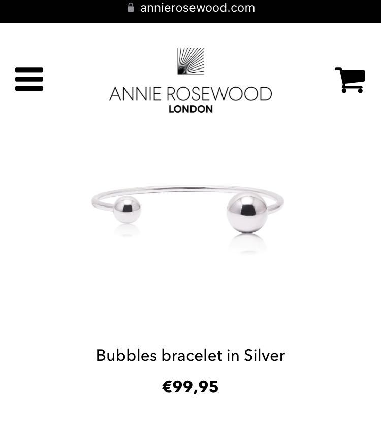 Родирана гривна с обеци Annie Rosewood НАМАЛЕНИЕ!