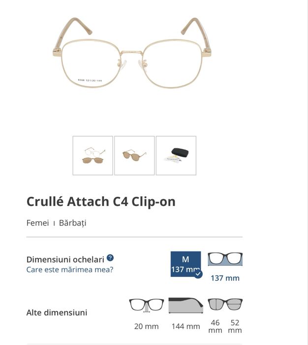 Lentile ochelari distanta -1.25 Protectie PC
