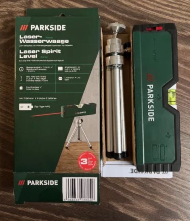 Лазерен нивелир Parkside PLW A5