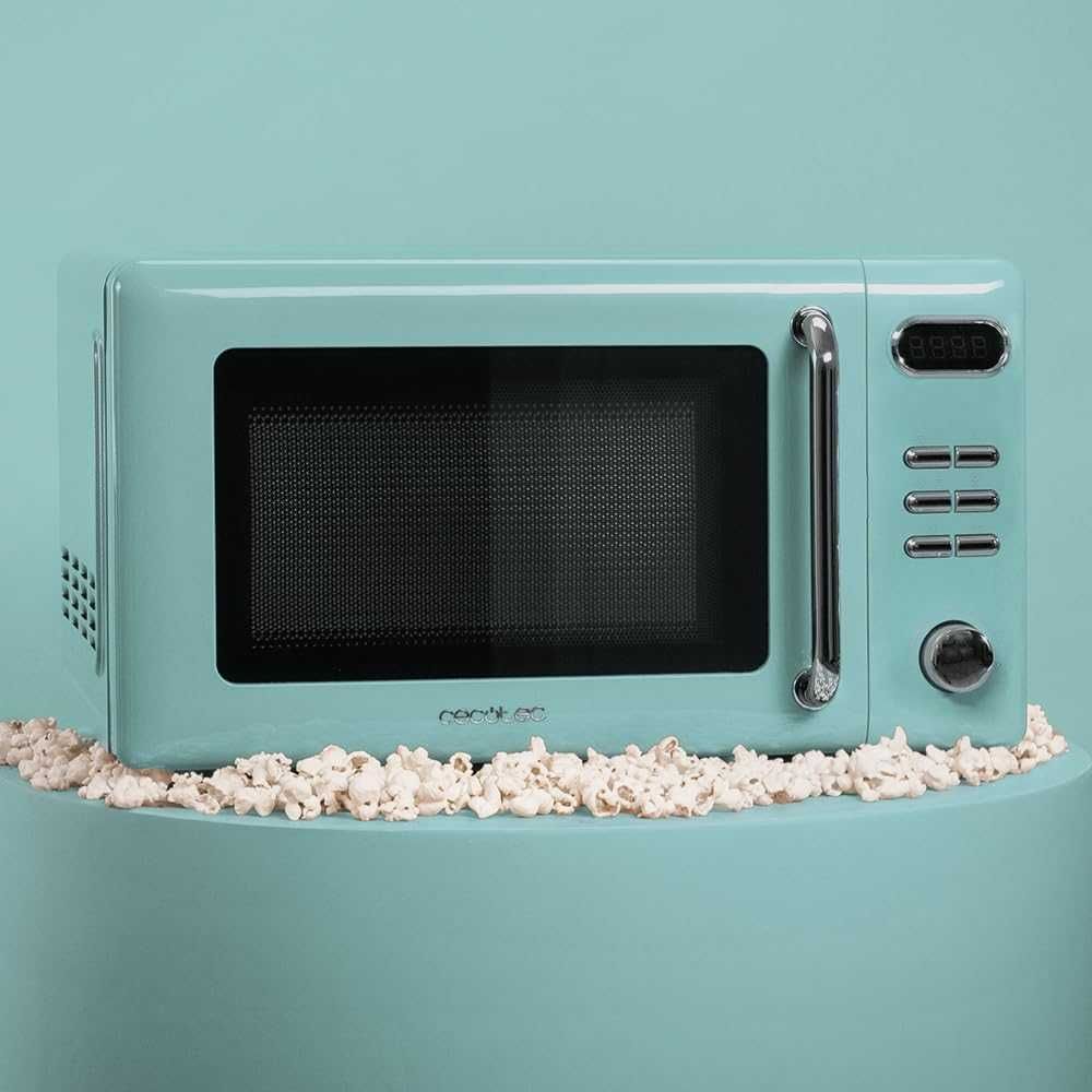 Микровълнова печка с грил Cecotec Proclean 5110 Retro Blue 700W