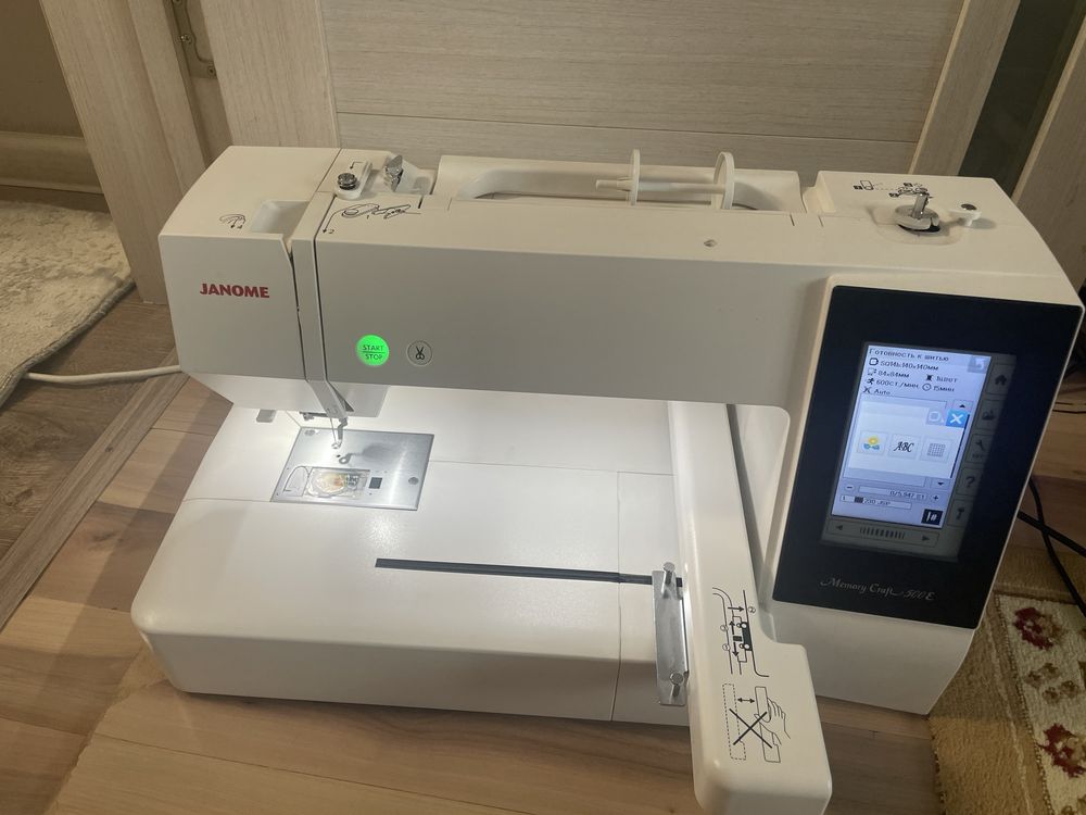 Janome MC 500e машина для вышивка