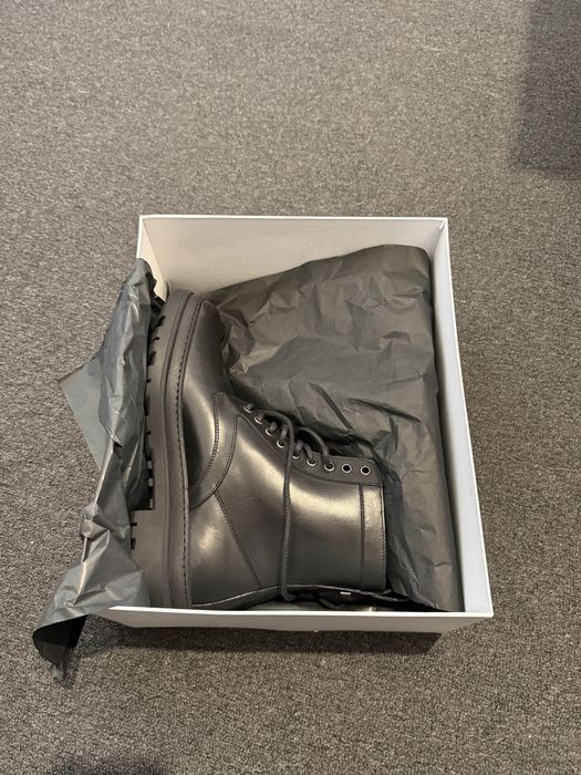 Ghete piele Karl Lagerfeld