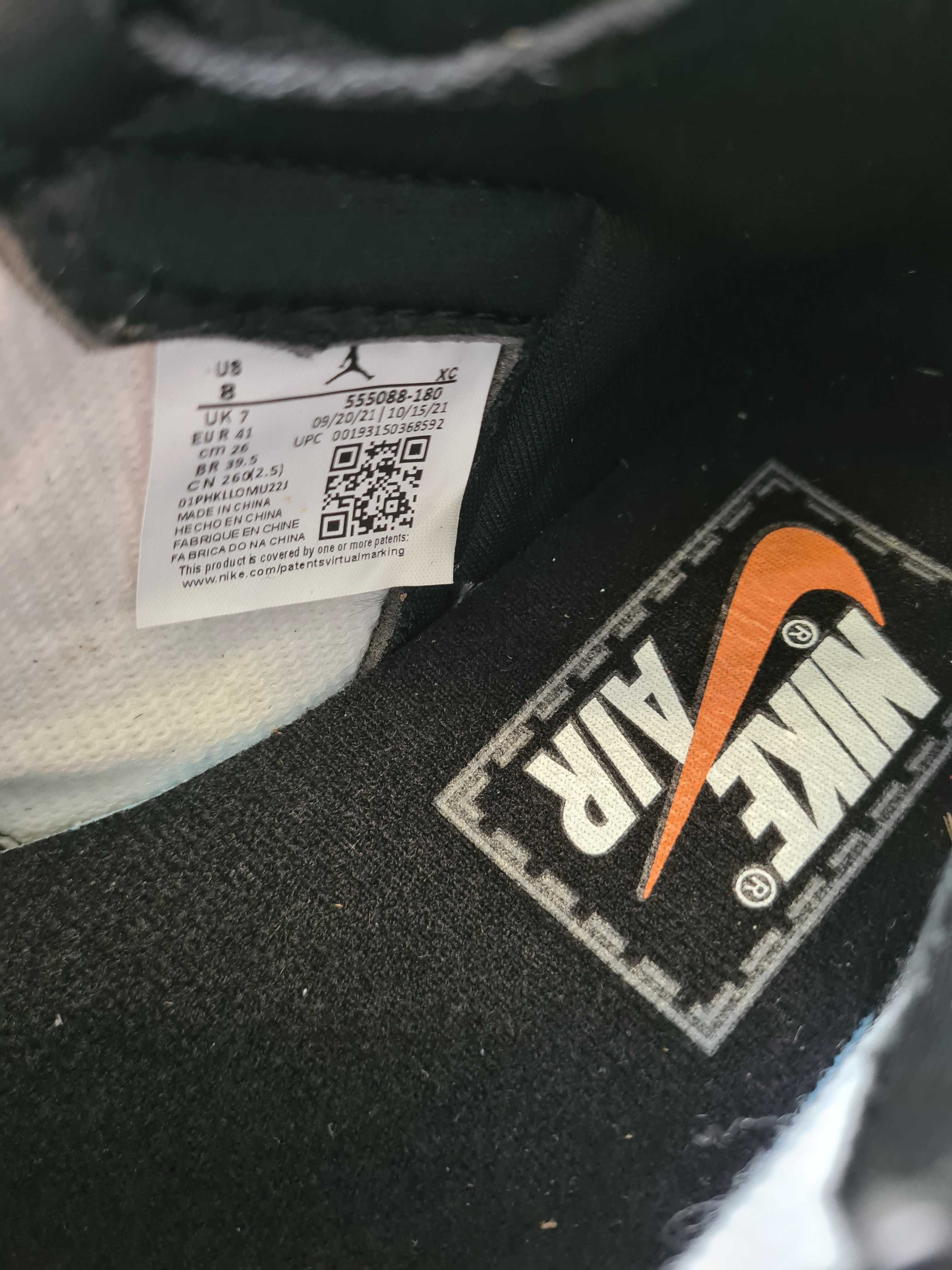 Nike Air Jordan retro 1 OG Electro Orange /42,43,44/ Unisex