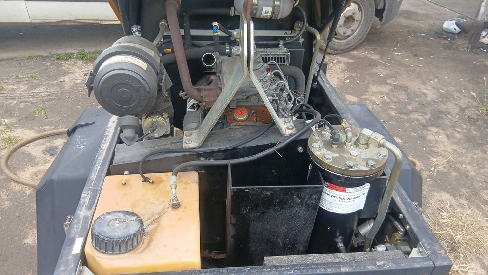 Motocompresor diesel 3 cilindri