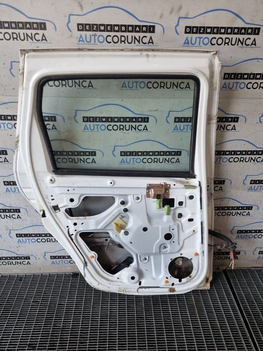 Usa Stanga Spate Dacia Duster 2010 - 2013 SUV 4 Usi Alb (1103) ZGARIATA LOVITA RUGINITA