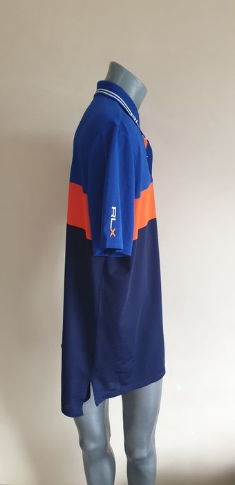 Ralph Lauren RLX Colorblock Performance / XL ОРИГИНАЛ! Мъжка Тениска!