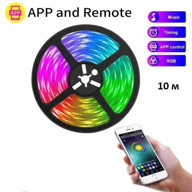 RGB подсветка, Bluetooth, лента, освещение, дизайн, моддинг,сенсор