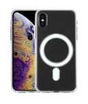 Iphone X XS MAX XR - Husa PC TPU Crystal Clear Magsafe Transparenta