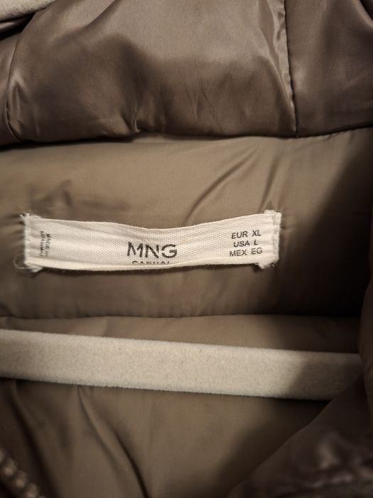 Geaca fâș lunga Mango