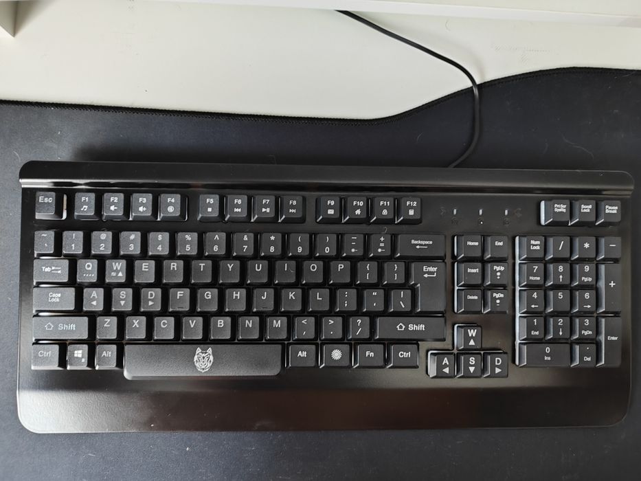 Клавиатура Gaming A+ Ghost, Метална, Rainbow подсветка