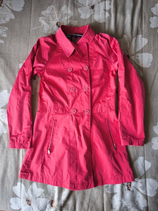 Jachetă Impermeabilă Fete Cool Club (Girl), Roz Coral Vibrant - 158