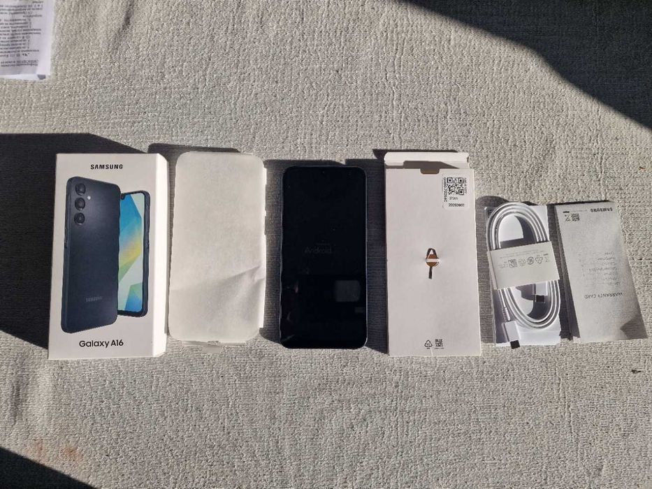 Изгодно - Samsung Galaxy A16 4G, чисто нов с 24 м. с гаранция към А1.