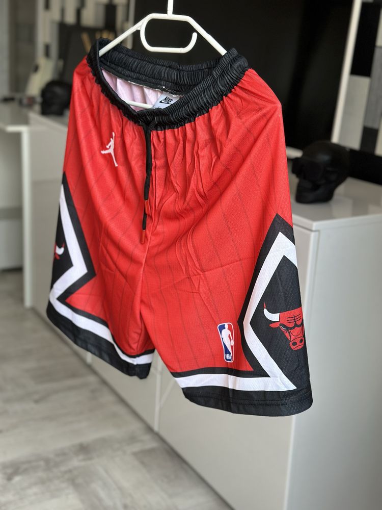 Sort Jordan Bulls pantaloni