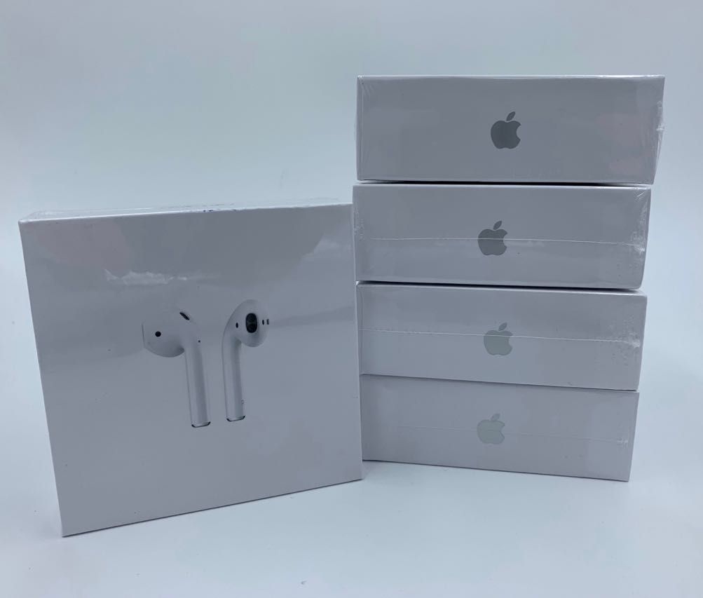 Новый! AirPods 2 ORIGINAL / Каспи RED / Jusan QR! Доставка! Гарантия!