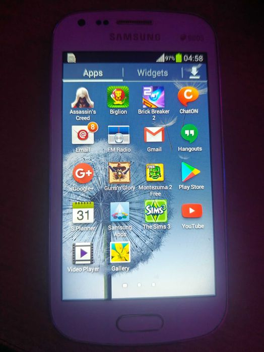 Samsung Galaxy S Duos S7562, без пукнатини или счупено