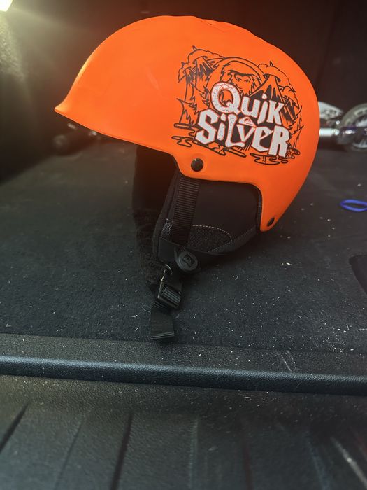 Детска каска Quiksilver – размер 52 см, оранжева