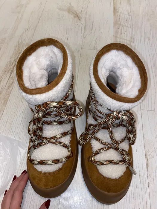 Moon Boot Luna Shearling боти 39 номер - чисто нови