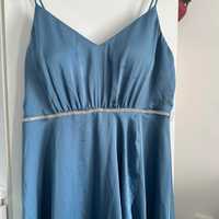 Нова официална рокля/синя рокля-размер 44/L/XL