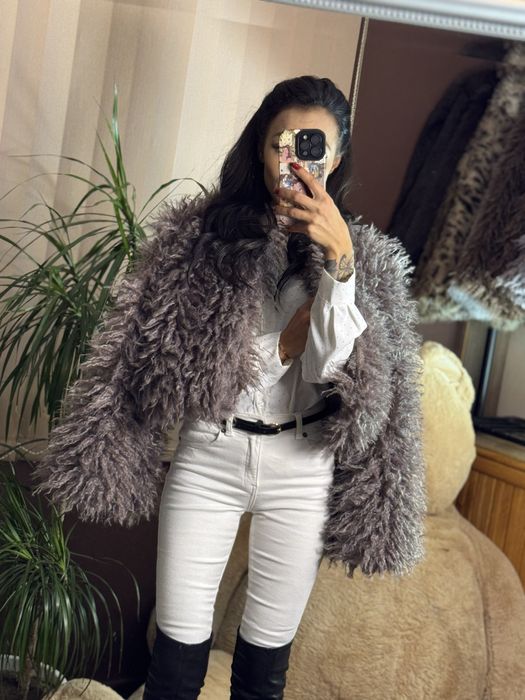 Палто тип монголска вълна