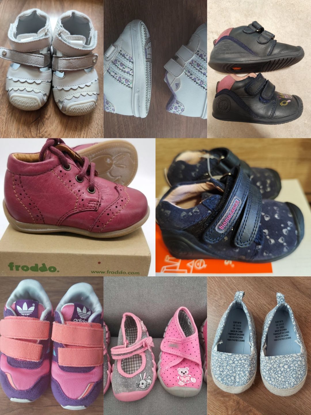 Обувки HM,Adidas,Chicco,Befado,Froddo,Biomecanics 18,19,20,21,22,2