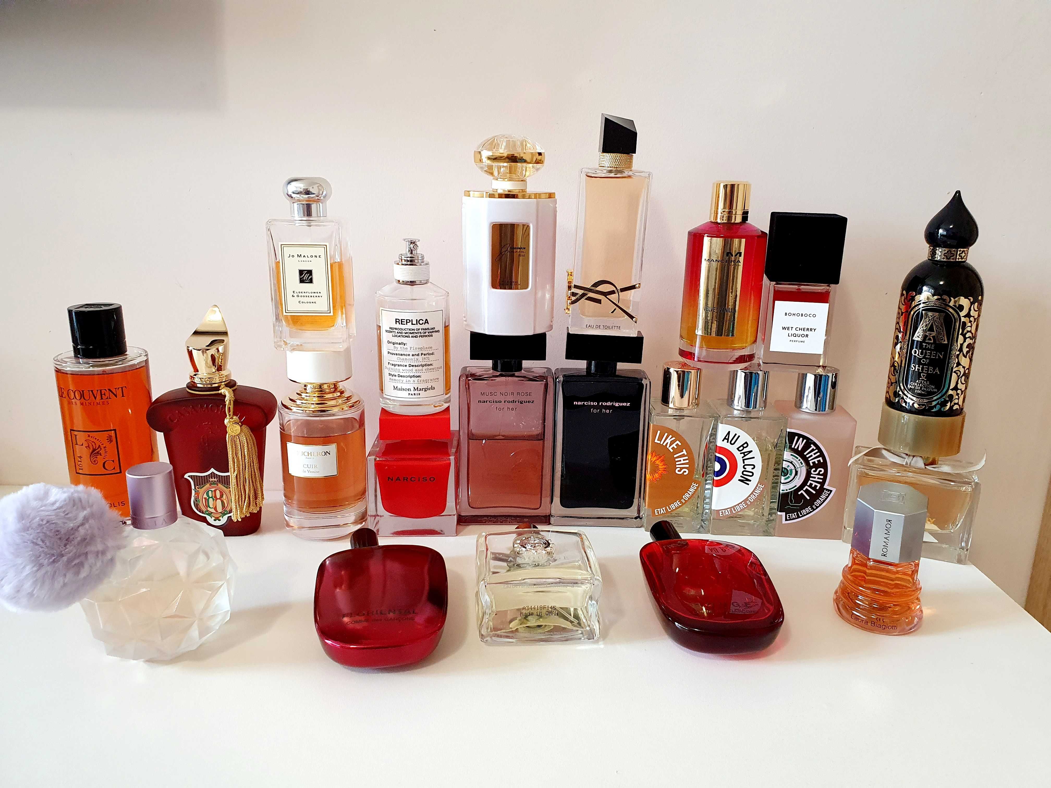 Отливки от личната ми колекция, над 200 аромата Byredo, Guerlain,Gucci