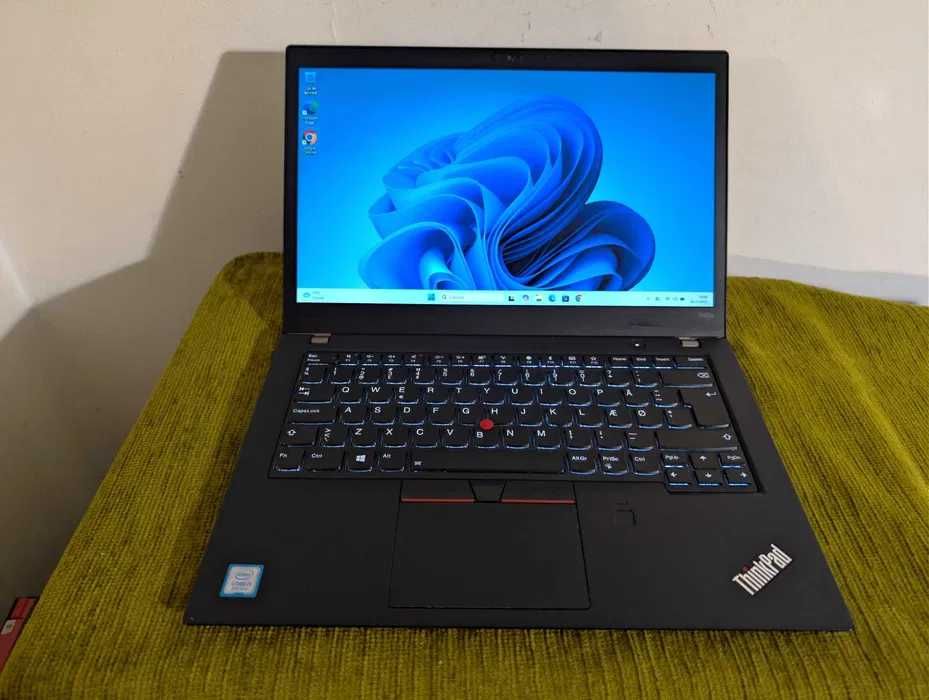 Laptop Lenovo Thinkpad T480s i5 gen. 8, ram 16 gb, ssd 256 gb