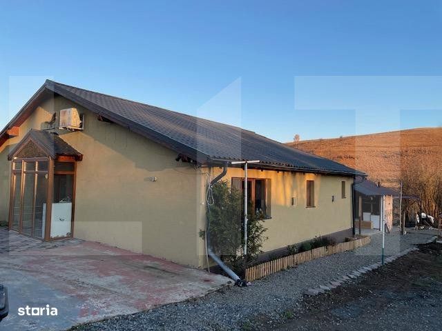 Casa individuala finisata, 290 mp utili ,2700 mp teren, front 18ml, Fi