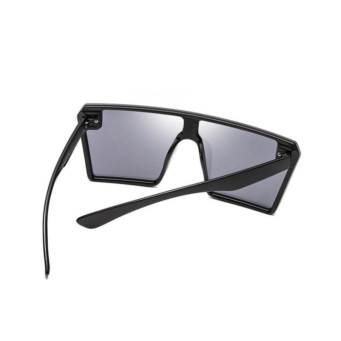 Ochelari de soare D13 (Daira-Shop.ro) negri roz patrati mari Unisex