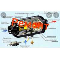 Ремонт сухой фен Установка 12/24в теплый бокс
